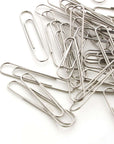 Paper Clip (33mm) No.1 Regular Silver (200/Pack)
