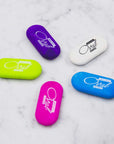 Oval Eraser White (4/Pack)