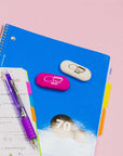 Oval Eraser White (4/Pack)