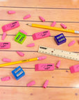 Pink Bevel Eraser (24/Pack)