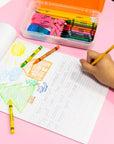 Pink Bevel Eraser (24/Pack)