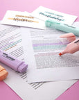 Pastel Highlighters w/ Pocket Clip (3/Pack)