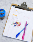 Magnetic Paper Clips Holder w/ No. 1 Paper Clip Assorted Color