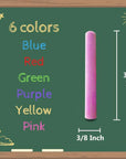 Dustless Assorted Color Chalk (24/Box)