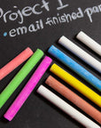 Dustless Assorted Color Chalk (24/Box)