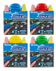 4 Sidewalk Chalk & 1 Chalk Holder