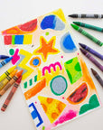 Premium Jumbo Crayons 12 Color