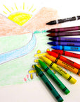 Premium Jumbo Crayons 12 Color