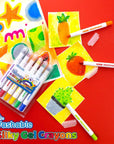 Silky Gel Crayons 6 Color