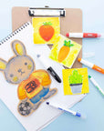Silky Gel Crayons 6 Color