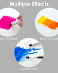 Silky Gel Crayons 12 Color