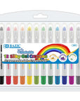 Silky Gel Crayons 12 Color