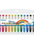 Jumbo Silky Gel Crayons 12 Color