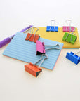 Medium 1-1/4 (32mm) Assorted Color Binder Clip (8/Pack)