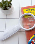 3" Round 2x LED Lighted Magnifier