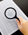 3" Round 2x Handheld Magnifier & 4x Bifocal Inset