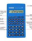 Scientific Calculator 56 Function w/ Slide-On Case