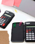 Pocket Size Calculator 8-Digit w/ Flip Cover