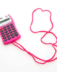 Pocket Size Calculator 8-Digit w/ Neck String