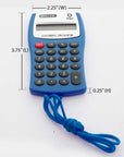 Pocket Size Calculator 8-Digit w/ Neck String