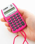 Pocket Size Calculator 8-Digit w/ Neck String