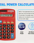 Pocket Size Calculator 8-Digit Dual Power