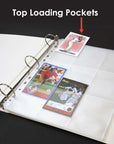Trading Card Holders Top Loading 9-Pockets (10/Pack)