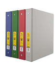 1.5" Assorted Color 3-Ring w/ 2-Pockets