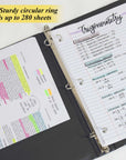 Binder 1.5" Black 3-Ring w/ 2-Pockets
