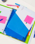 Pockets Dividers w/ 5-Insertable Color Tabs