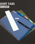 Dividers w/ 5-Insertable Color Tabs