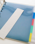 Dividers w/ 5-Insertable Color Tabs