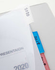 Dividers w/ 5-Insertable Color Tabs