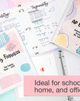 Binder View 1" White 3-Ring w/ 2-Pockets