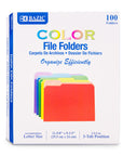 File Folder Color 1/3 Cut Letter Size (100/Box)