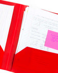 Poly 2-Pockets Portfolio - Solid Color