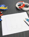 Stainless Steel Ruler w/ Non Skid Back 12" (30cm)