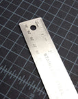 Stainless Steel Ruler w/ Non Skid Back 12" (30cm)