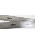 Stainless Steel Ruler w/ Non Skid Back 12" (30cm)