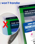 Report Cover Translucent w/ Swing Lock