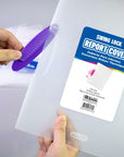 Report Cover Translucent w/ Swing Lock