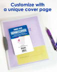 Report Cover Translucent w/ Swing Lock