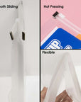 Clear A4/Letter Size Zip Envelope
