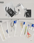 Clear A4/Letter Size Zip Envelope