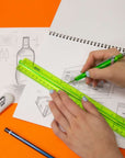 Ruler w/ Handle Grip 12" (30cm)