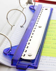 Portable 3-Hole Paper Punch