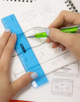 Plastic Ruler 6" (15cm) (3/Pack)