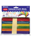 Jumbo Colored Craft Stick (50/Pack)