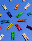Mini Colored Clothes Pin (50/Pack)