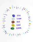Glitter Glue 20 mL (6/pack) Classic Color